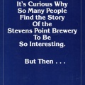 Stevens Point Brewery history